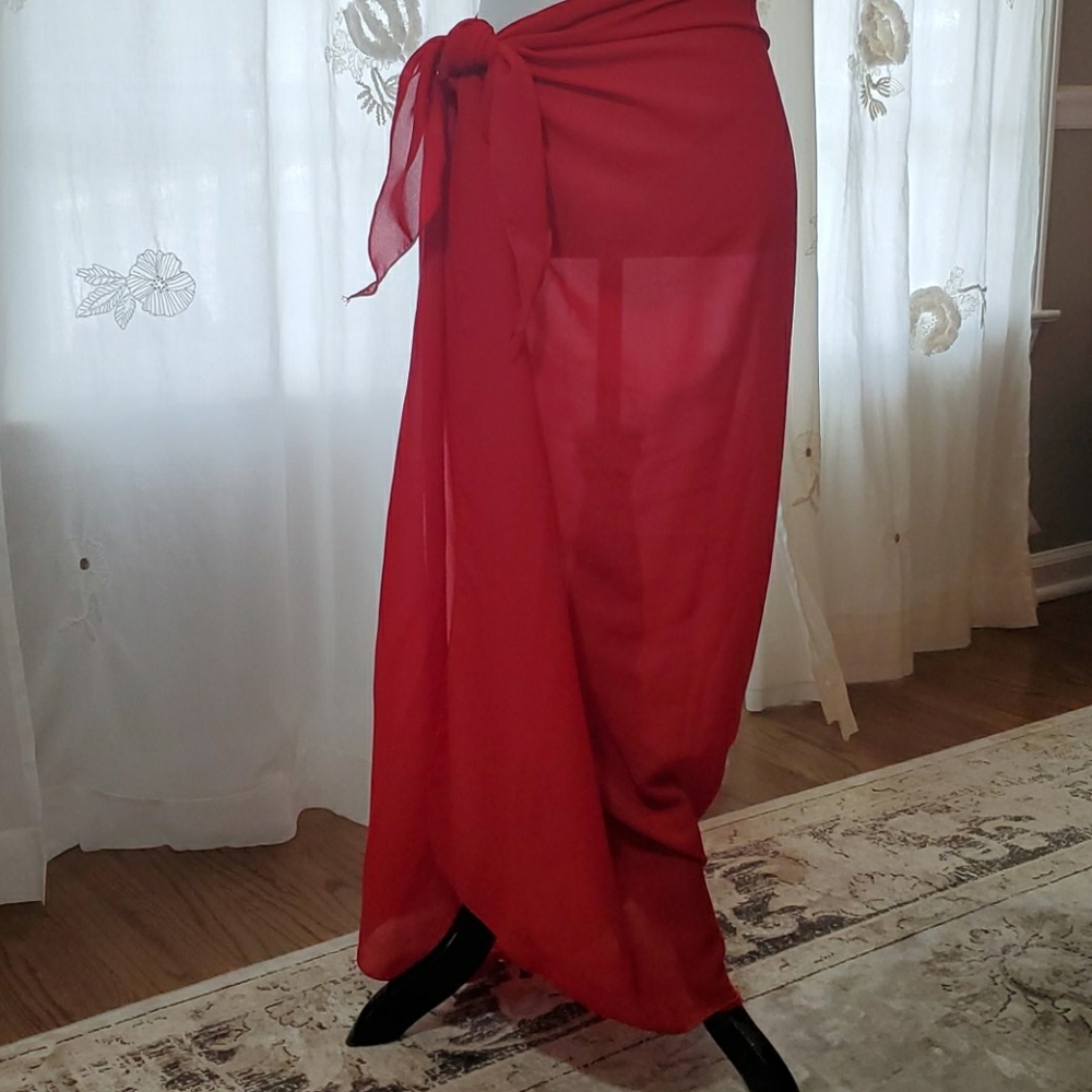 Red Sarong